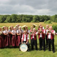 Het Blaaskapellenfestival in Orvelte